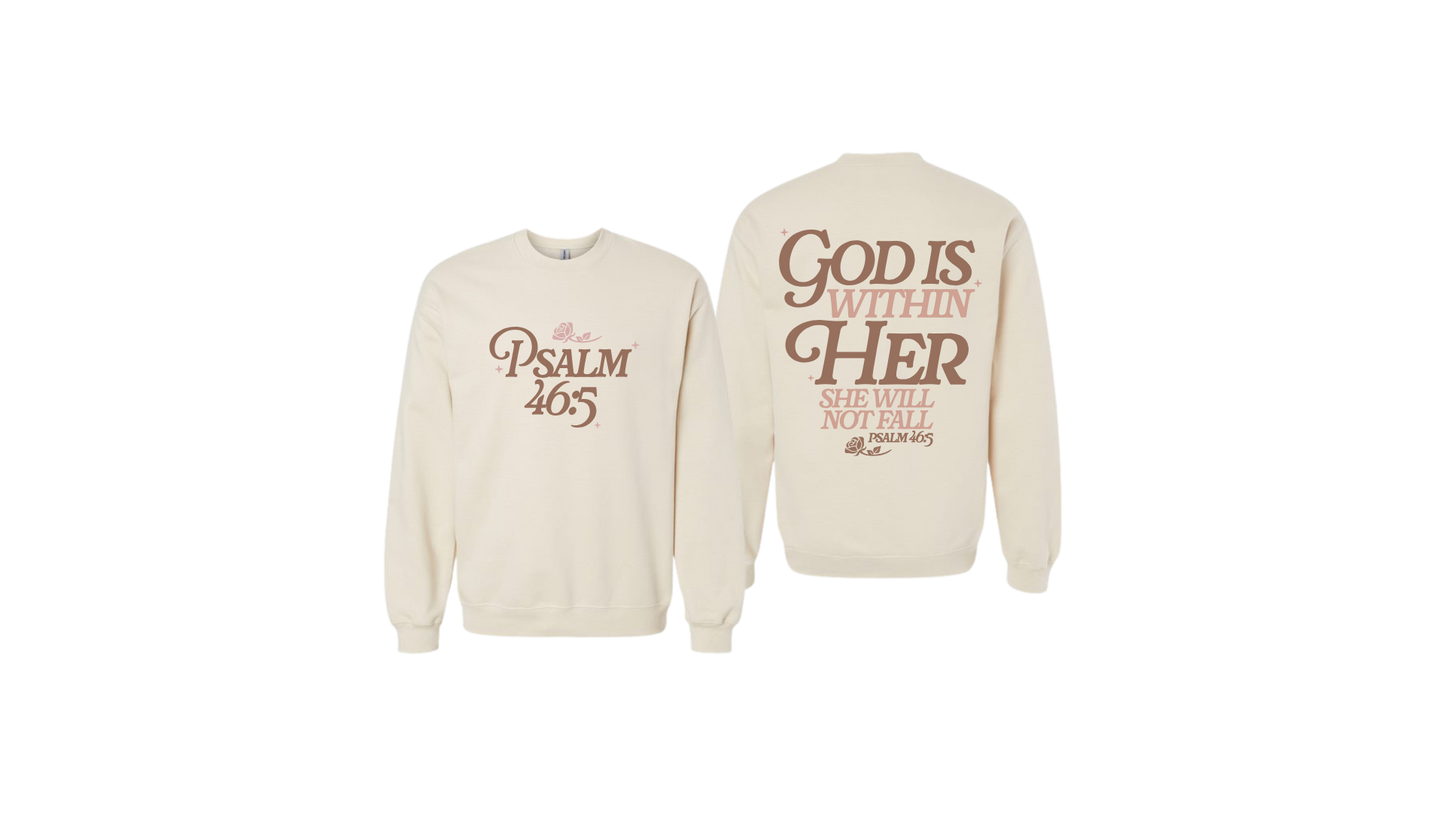 God is Within HER Sweatshirt