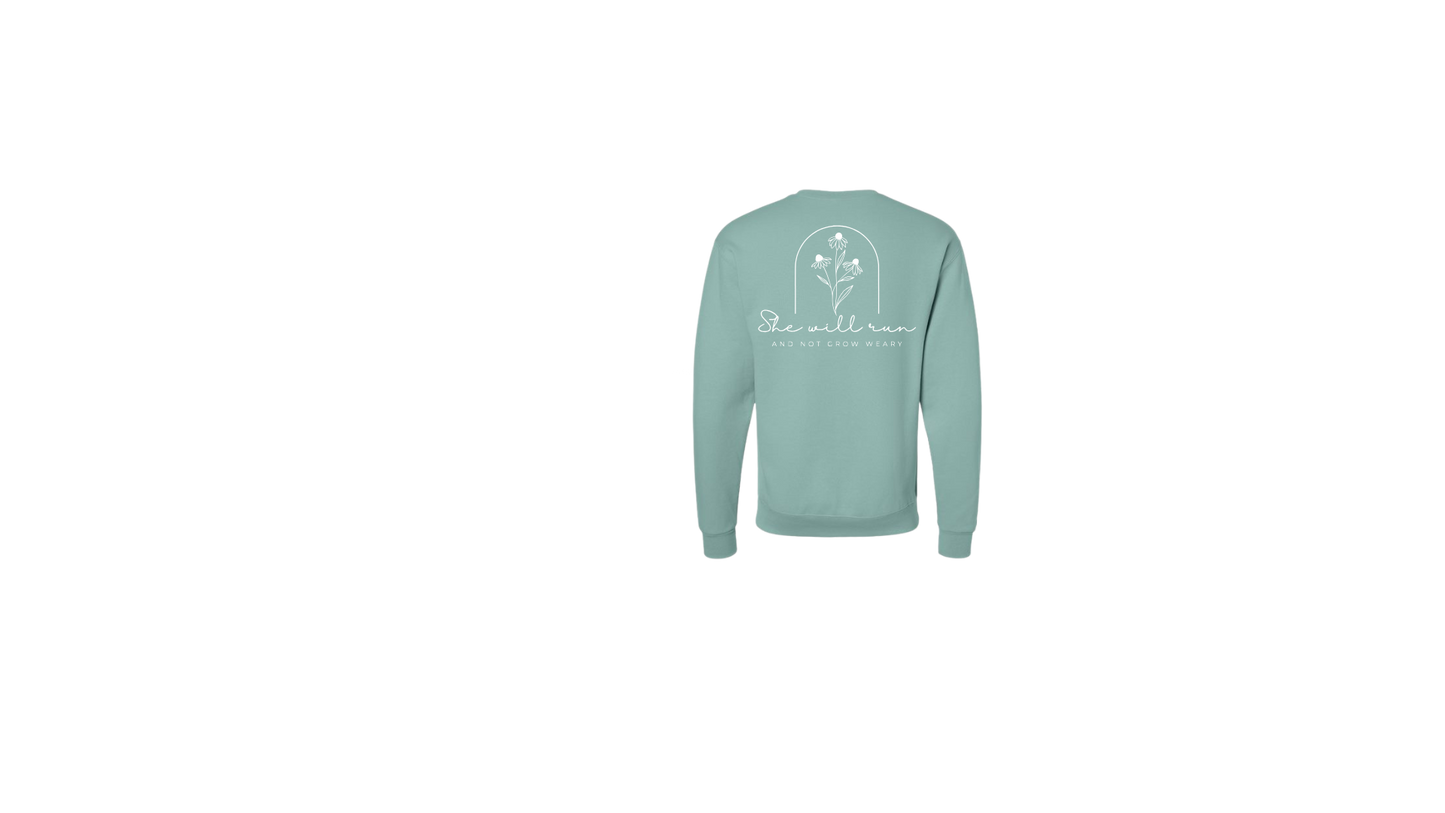 The Lord Renews Her Strength Sweatshirt
