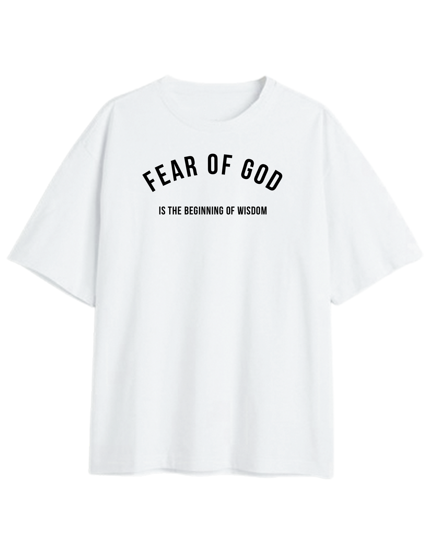 FEAR OF GOD WHITE T-SHIRT