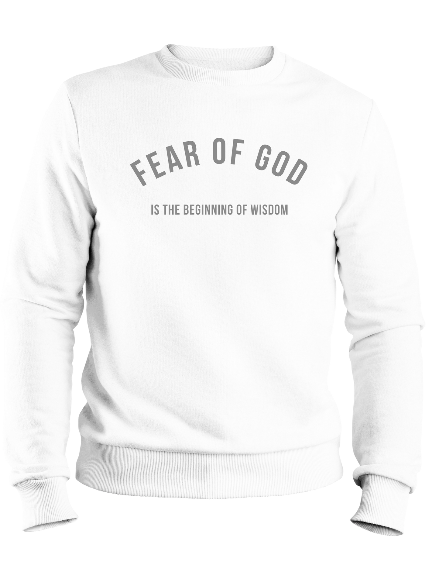 FEAR OF GOD WHITE SWEATSHIRT