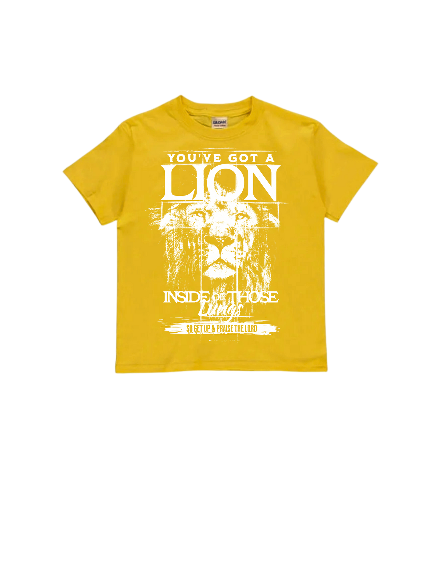 YOUTH LION YELLOW SHIRT