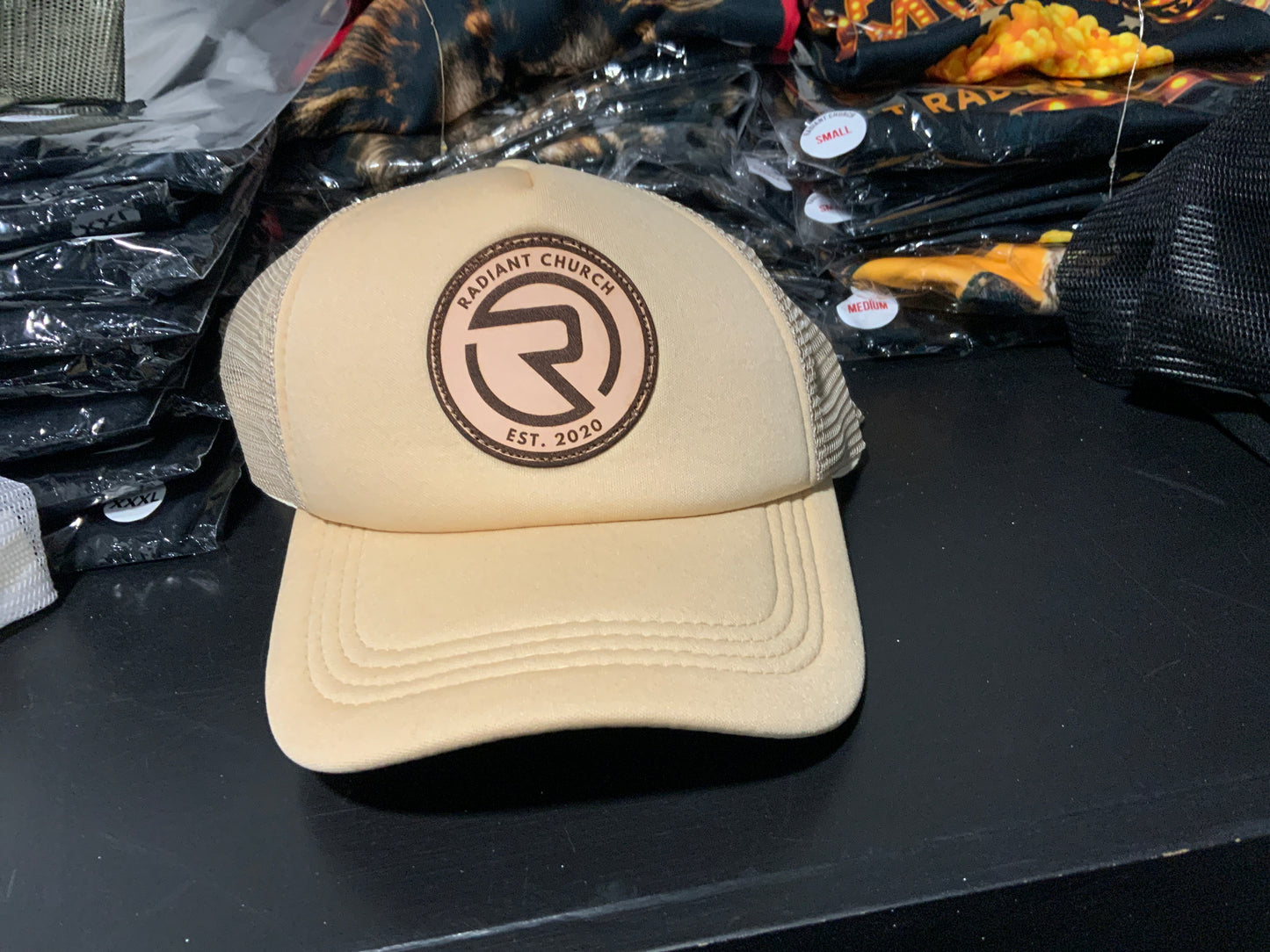 RADIANT LEATHER PATCH HAT