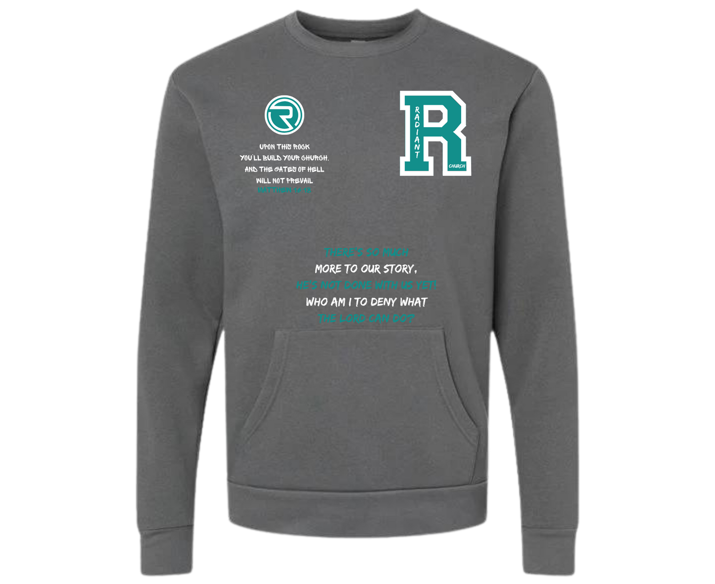 ANNIVERSARY GRAY SWEATSHIRT