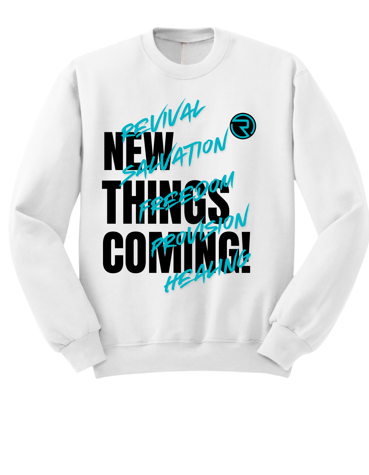 5 YEAR ANNIVERSARY WHITE SWEATSHIRT
