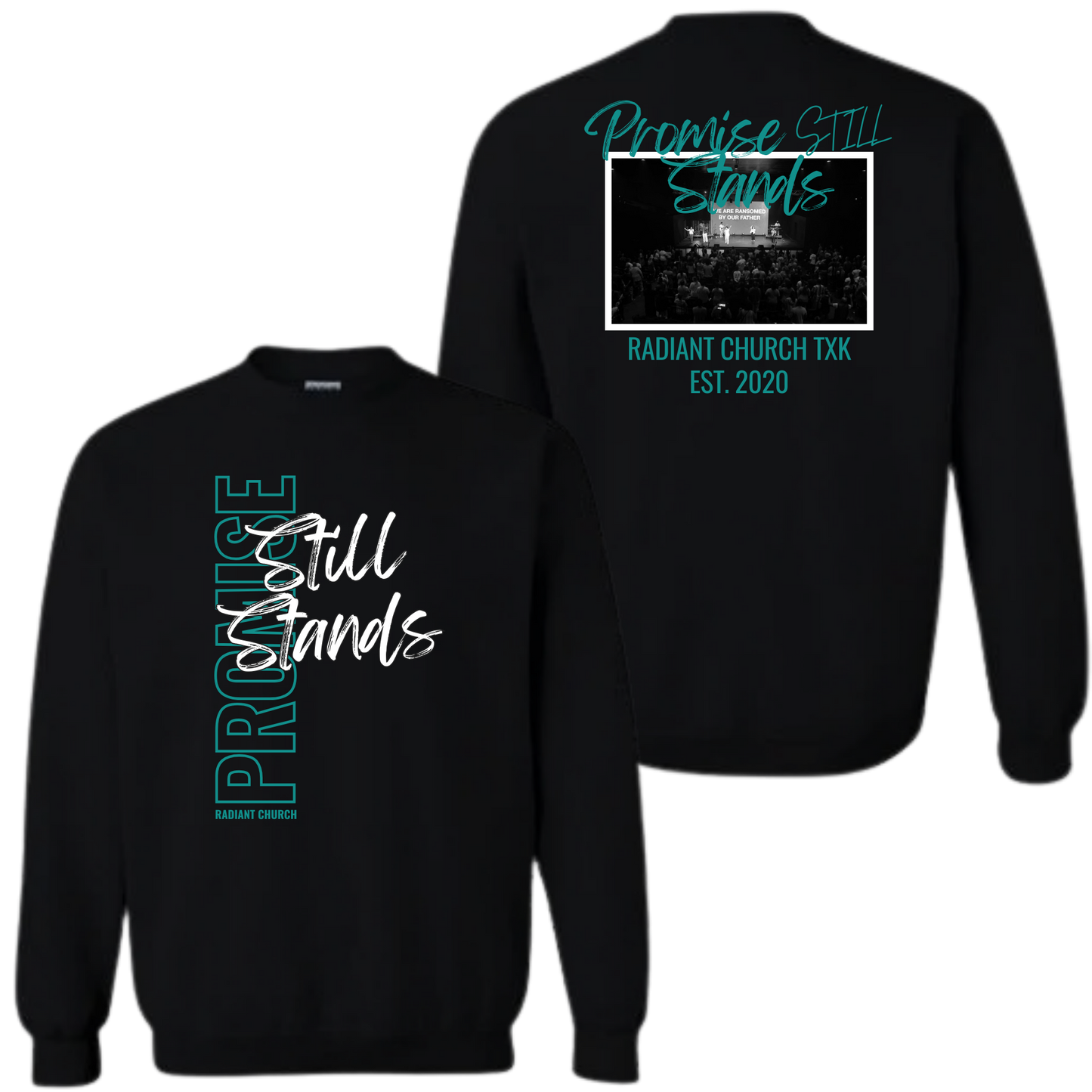 6 YEAR ANNIVERSARY BLACK SWEATSHIRT