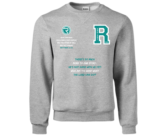 ANNIVERSARY HEATHER GREY SWEATSHIRT