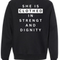 PROVERBS 31:25 SWEATSHIRT