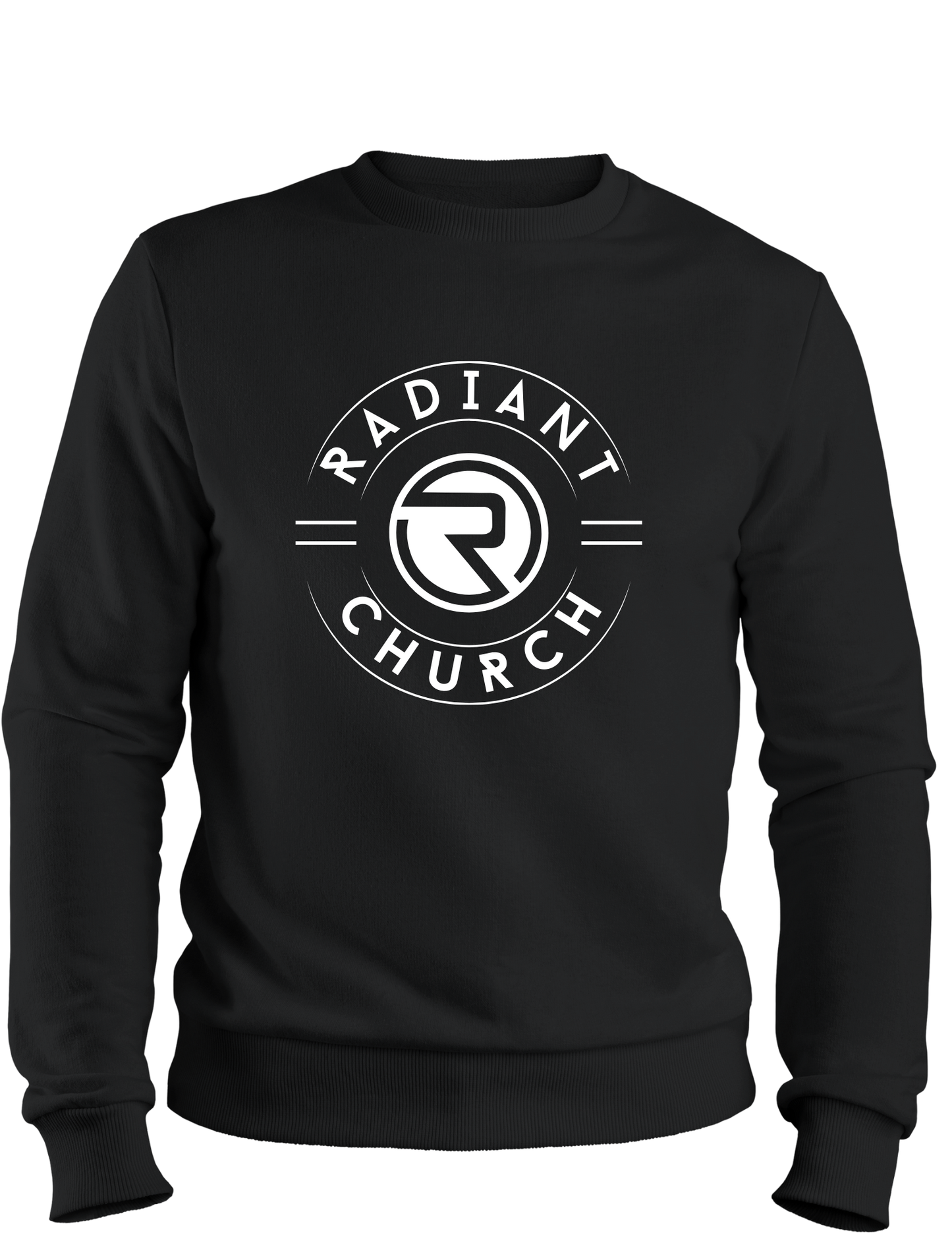 RADIANT CHURCH BLACK SWEATSHIRT