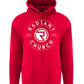 RADIANT CHURCH RED HOODIE