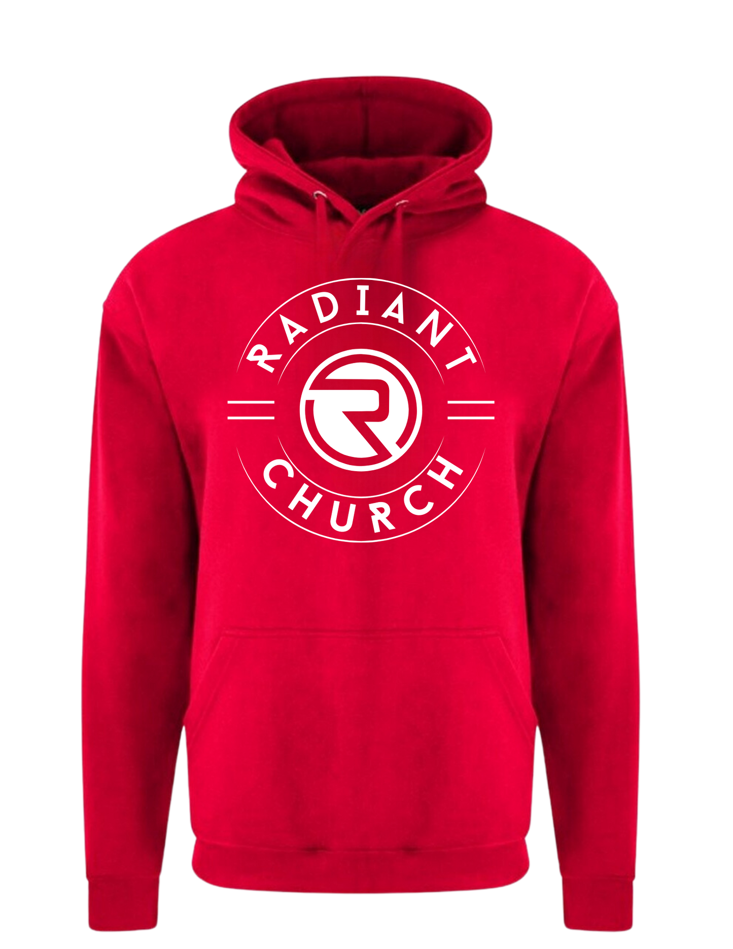 RADIANT CHURCH RED HOODIE