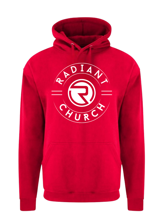 RADIANT CHURCH RED HOODIE